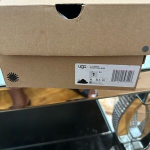 UGG Fluff Yeah Slide in Classic Black